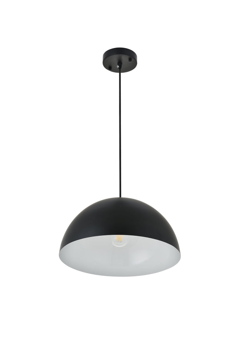 media image for Forte Pendant Living District Ld4022D12Bk 45 272