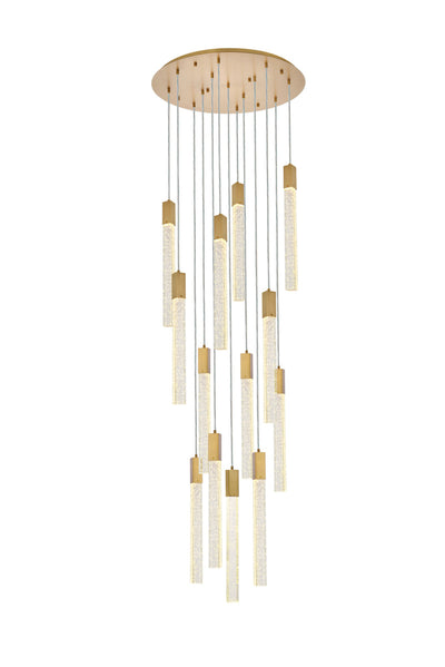 product image for Weston 13 Light Pendant Elegant Lighting 2066G26Bk 6 18