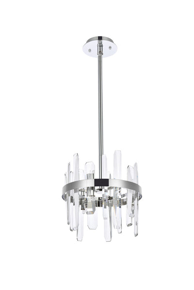 product image for Serena 6 Light Pendant Elegant Lighting 2200D10Bk 35 21