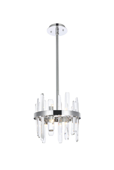 product image for Serena 6 Light Pendant Elegant Lighting 2200D10Bk 5 12