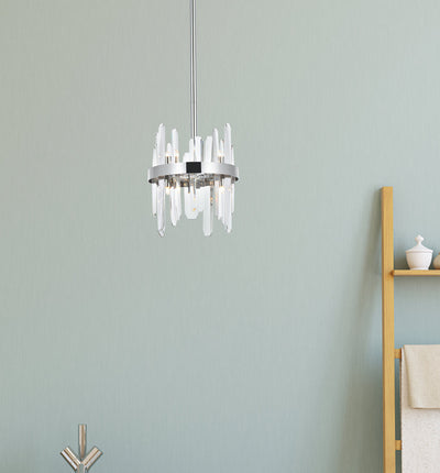 product image for Serena 6 Light Pendant Elegant Lighting 2200D10Bk 43 43