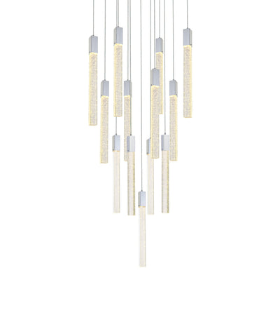 product image for Weston 13 Light Pendant Elegant Lighting 2066G26Bk 8 29