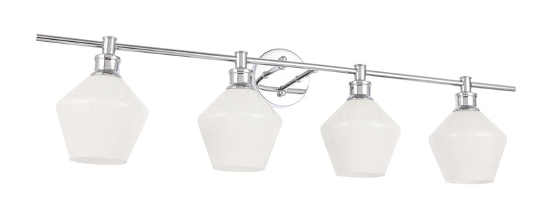 media image for Gene 4 Light Bath Sconces Living District Ld2320Bk 71 225