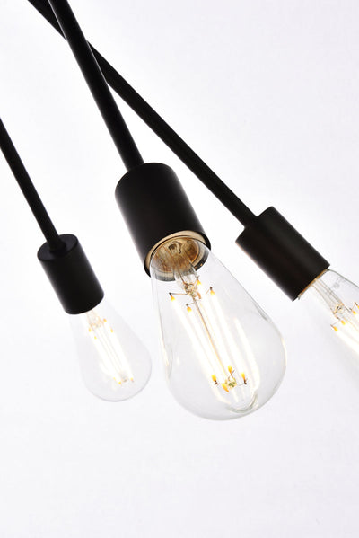 product image for Lucca 6 Light Pendant Living District Ld640D23Bk 7 58