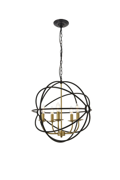 product image for Octavia 5 Light Pendant Living District Ld4006D20Brd 1 16