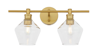 product image for Gene 2 Light Bath Sconces Living District Ld2312Bk 63 84