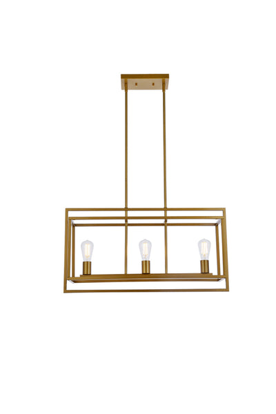 product image for Voir 3 Light Pendant Living District Ld7056D32Bk 2 48