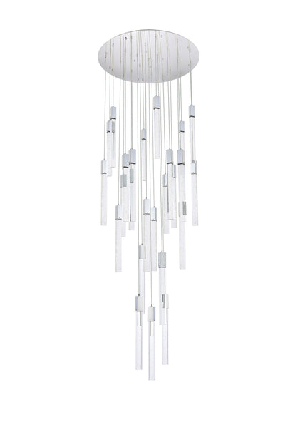 product image for Weston 25 Light Pendant Elegant Lighting 2066G36Bk 35 88