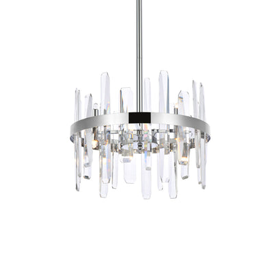 product image for Serena 8 Light Pendant Elegant Lighting 2200D16Bk 5 3