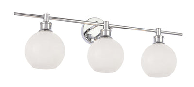 product image for Collier 3 Light Bath Sconces Living District Ld2318Bk 72 21