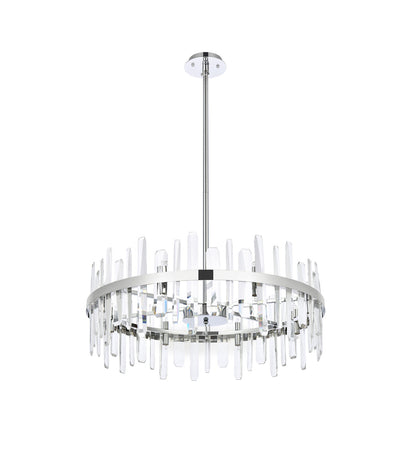 product image for Serena 16 Light Chandelier Elegant Lighting 2200G30Bk 50 51