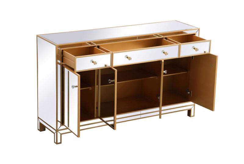 media image for Reflexion Credenza Elegant Decor Mf72001G 34 251