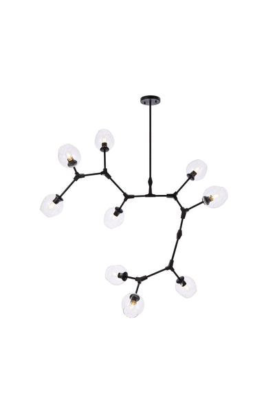 product image of Cavoli 9 Light Chandelier Elegant Lighting 1712G79Bk 1 597