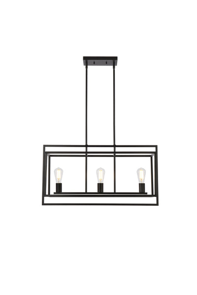 product image of Voir 3 Light Pendant Living District Ld7056D32Bk 1 524