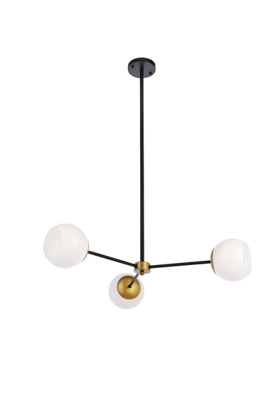 product image for Briggs 3 Light Pendant Living District Ld646D32Bk 34 1