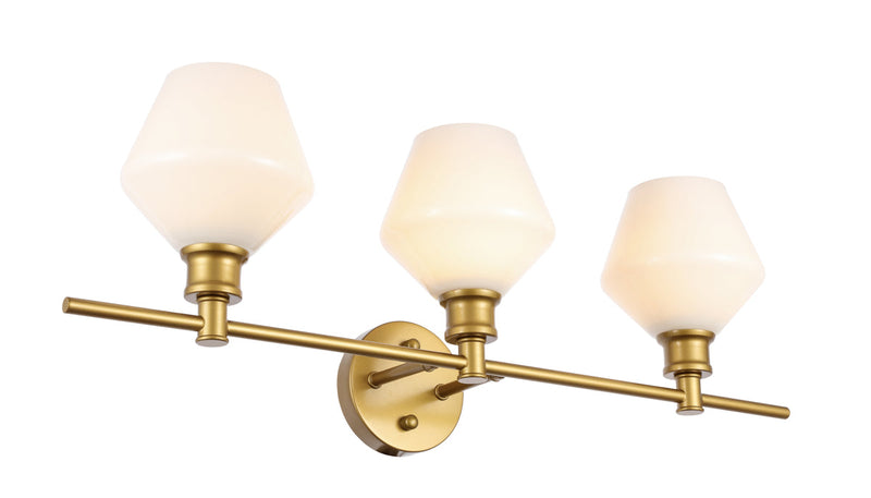 media image for Gene 3 Light Bath Sconces Living District Ld2316Bk 28 224