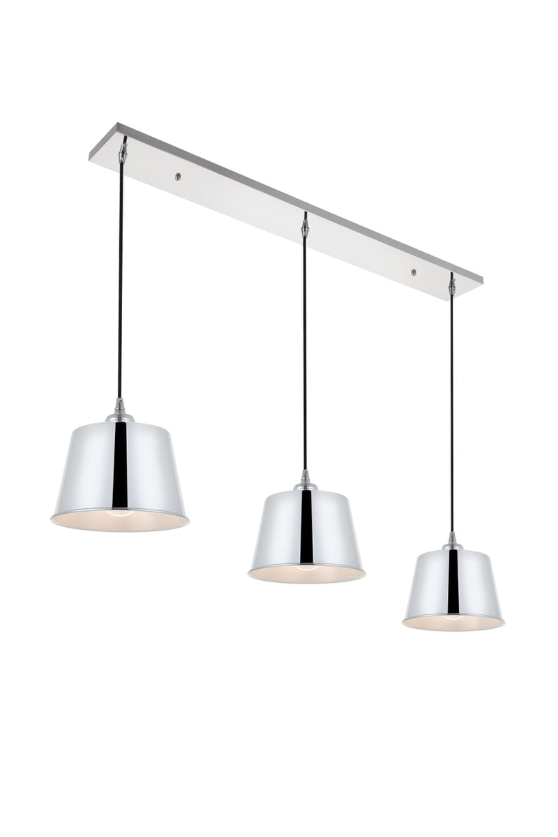 media image for Nota 3 Light Pendant Living District Ld4057D40Bk 6 286