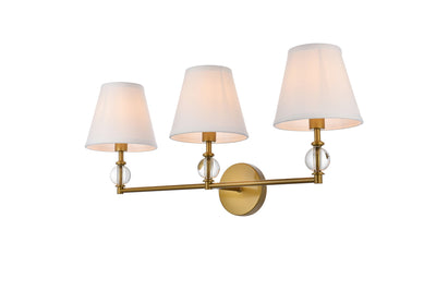 product image for Bethany 3 Light Bath Sconces Living District Ld7023W24Bk 5 83