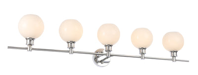 product image for Collier 5 Light Bath Sconces Living District Ld2326Bk 14 14