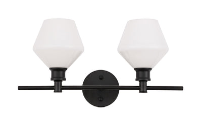 product image for Gene 2 Light Bath Sconces Living District Ld2312Bk 8 16