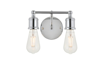 product image for Serif 2 Light Bath Sconces Living District Ld4028W9Bk 3 57