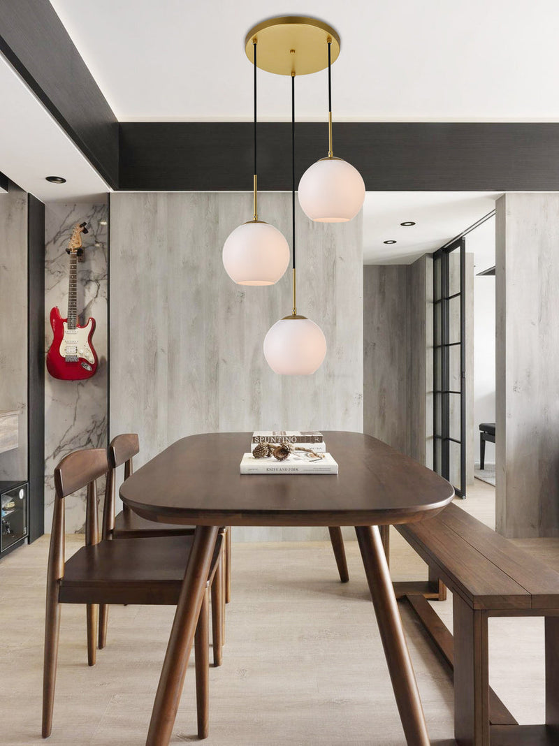 media image for Baxter 3 Light Pendant Living District Ld2208Bk 102 242