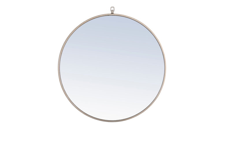 media image for Rowan Vanity Mirror Elegant Decor Mr4718Bk 12 269