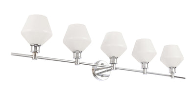 product image for Gene 5 Light Bath Sconces Living District Ld2324Bk 24 37