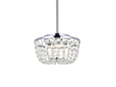 product image for Gianna 3 Light Pendant Elegant Lighting 1114D10Bk 9 55