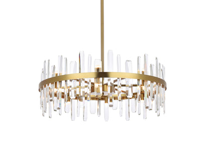 product image for Serena 16 Light Chandelier Elegant Lighting 2200G30Bk 15 4