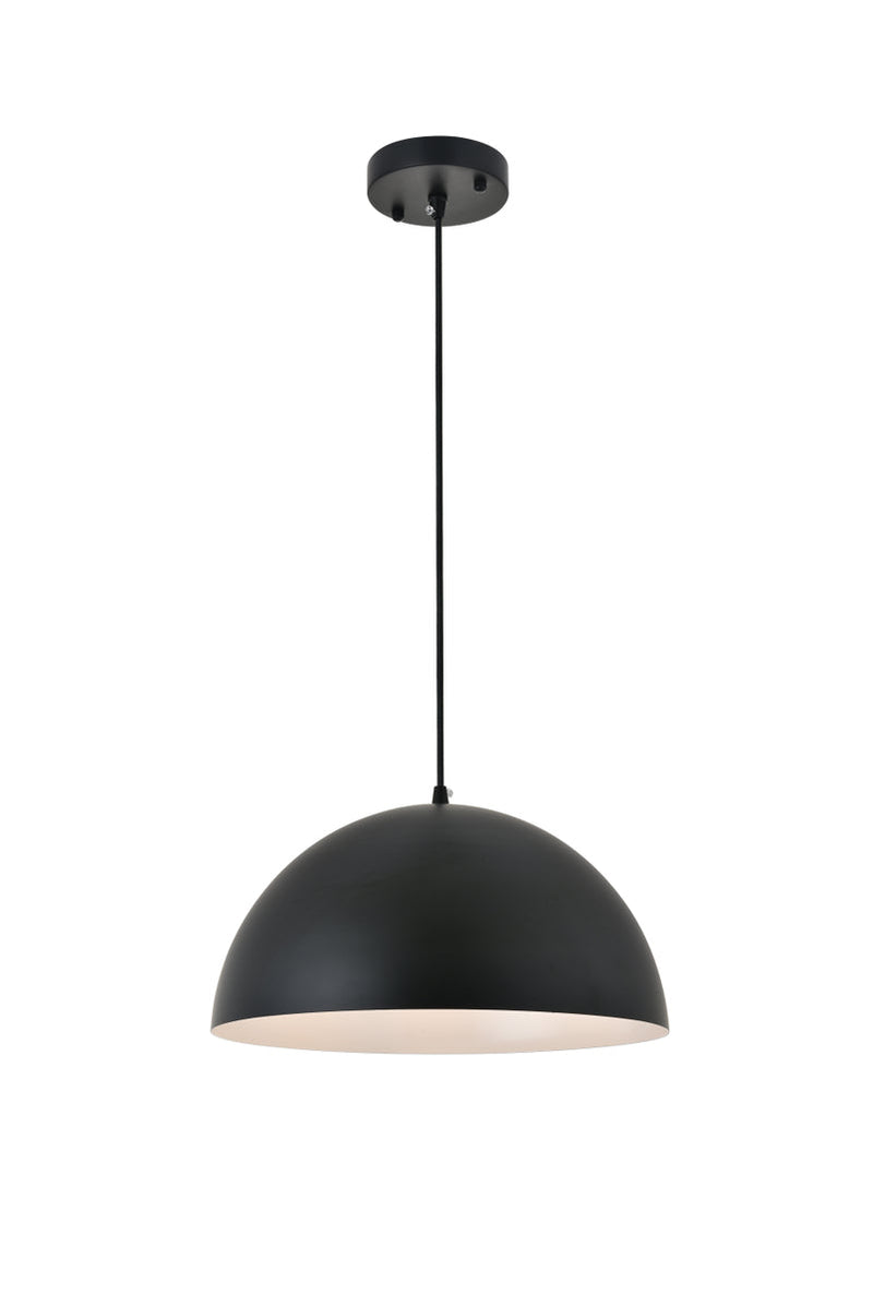 media image for Forte Pendant Living District Ld4022D12Bk 15 295