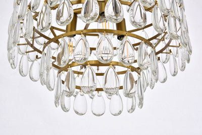 product image for Mila 3 Light Pendant Elegant Lighting 1102D12Bk 26 49