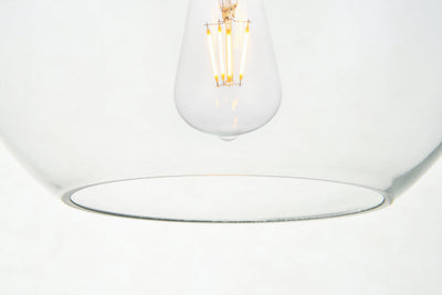 product image for Baxter 3 Light Pendant Living District Ld2208Bk 54 96