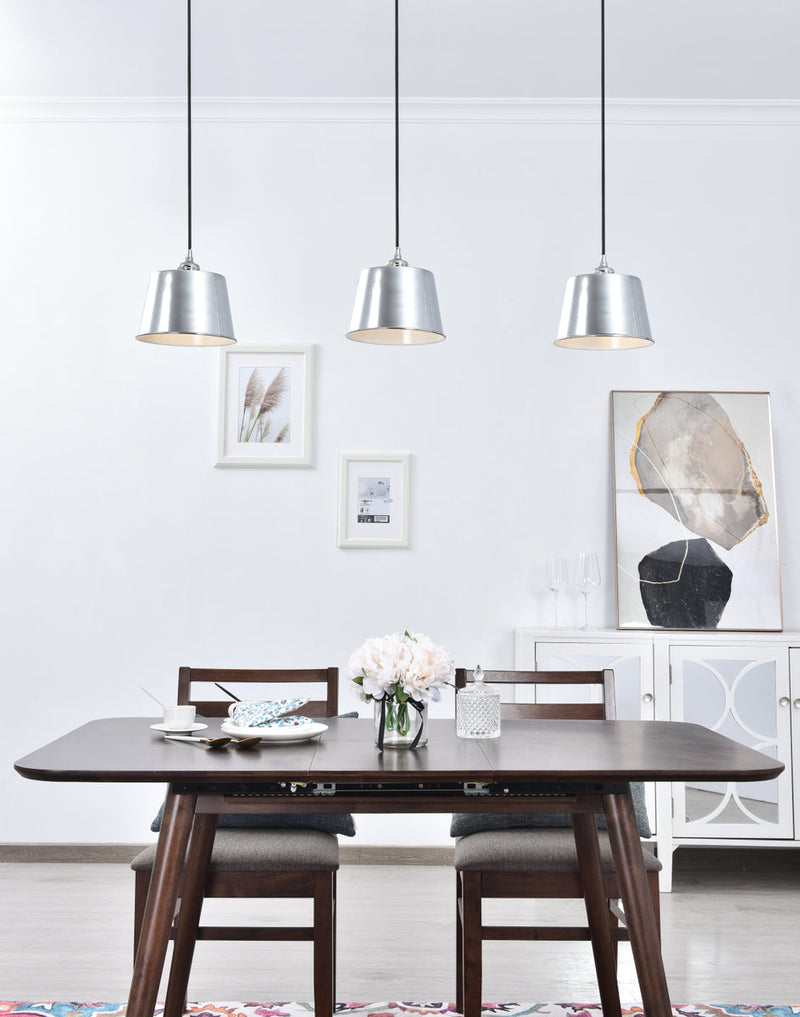 media image for Nota 3 Light Pendant Living District Ld4057D40Bk 20 282