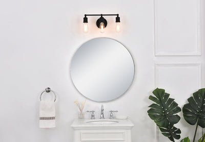 product image for Serif 3 Light Bath Sconces Living District Ld4028W16Bk 36 28