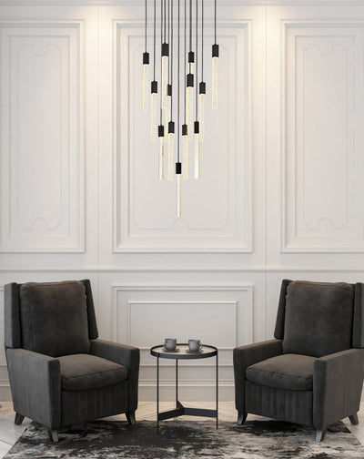 product image for Weston 13 Light Pendant Elegant Lighting 2066G26Bk 43 63