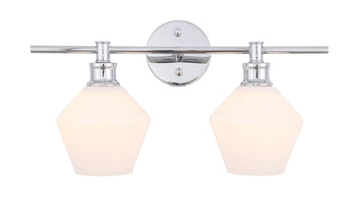 product image for Gene 2 Light Bath Sconces Living District Ld2312Bk 54 69