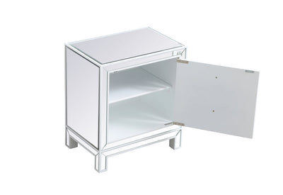 product image for Reflexion Nightstand Elegant Decor Mf72035Wh 23 53