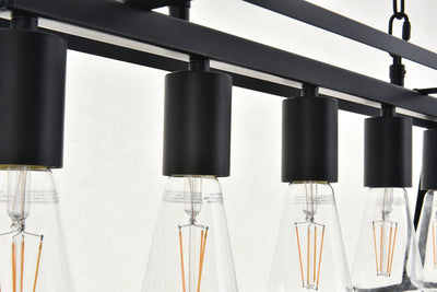 product image for Resolute 5 Light Pendant Living District Ld4061D38Bk 26 25