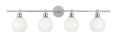 product image for Collier 4 Light Bath Sconces Living District Ld2322Bk 60 67