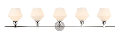 product image for Gene 5 Light Bath Sconces Living District Ld2324Bk 6 97