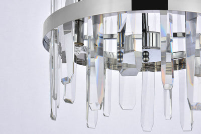 product image for Serena 8 Light Pendant Elegant Lighting 2200D16Bk 8 1