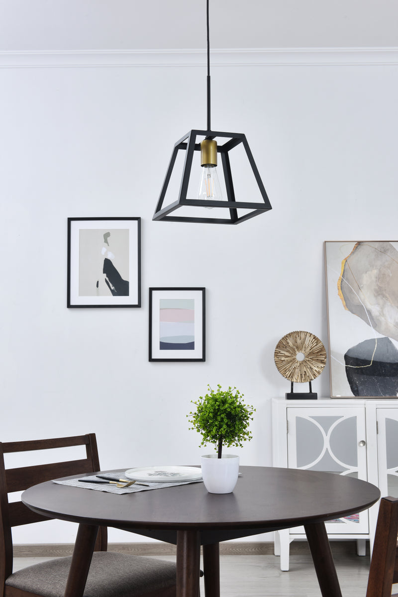 media image for Resolute Pendant Living District Ld4063D8Bk 44 244