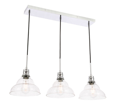 product image for Clive 3 Light Pendant Living District Ld6222Bk 9 35