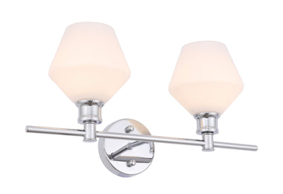 product image for Gene 2 Light Bath Sconces Living District Ld2312Bk 30 68