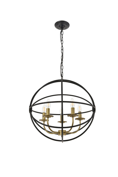 product image for Octavia 5 Light Pendant Living District Ld4006D20Brd 15 46