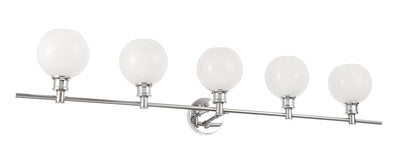 product image for Collier 5 Light Bath Sconces Living District Ld2326Bk 20 10