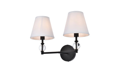 product image for Bethany 2 Light Bath Sconces Living District Ld7022W15Bk 4 41