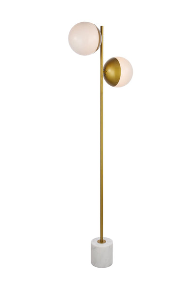 product image for Eclipse 2 Light Floor Lamp Living District Ld6114Br 2 24