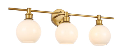 product image for Collier 3 Light Bath Sconces Living District Ld2318Bk 64 33